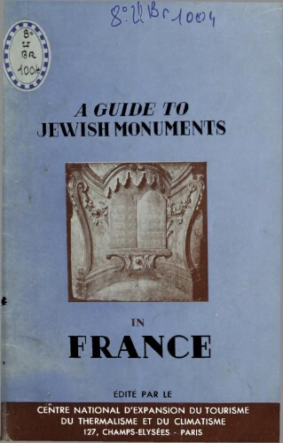 A guide to Jewish monuments in France